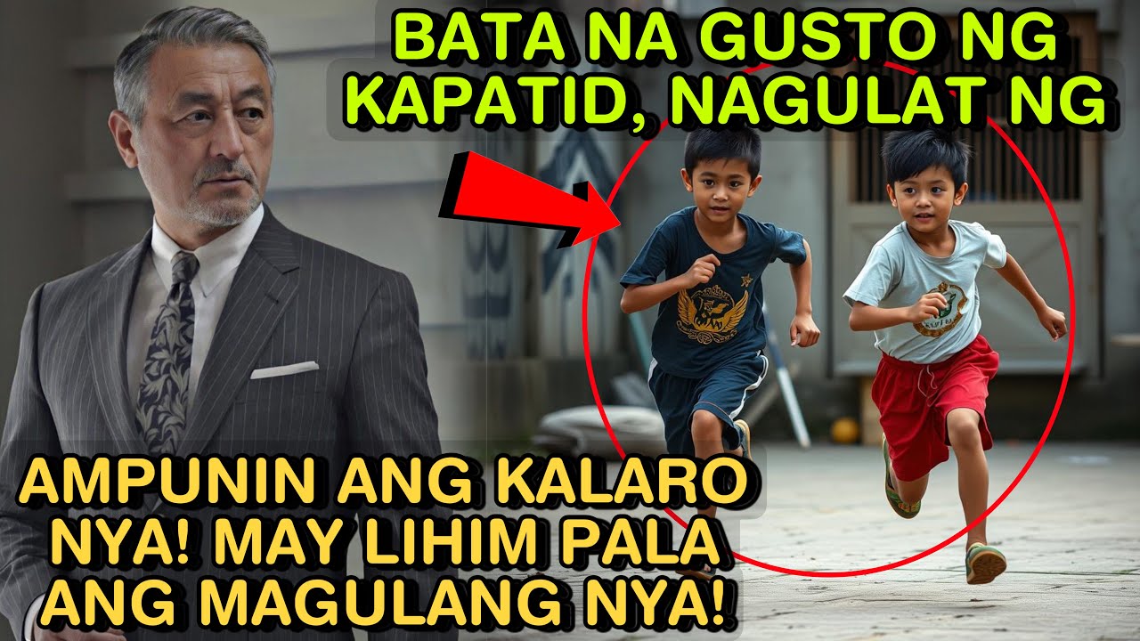 BATA NA GUSTO NG KAPATID, NAGULAT NG AMPUNIN ANG KALARO NYA! MAY LIHIM PALA ANG MAGULANG NYA!