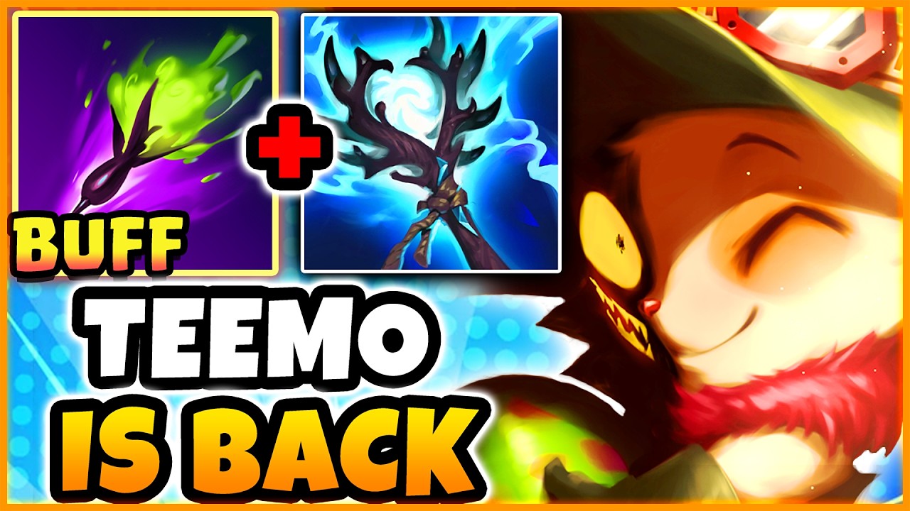 RIOT JUST MADE TEEMO JUNGLE A NIGHTMARE WITH THE NEW BUFFS...