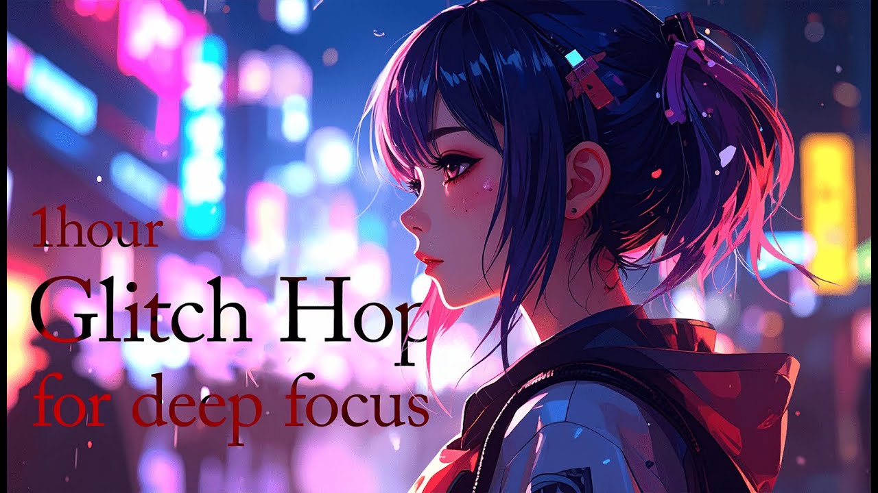 [1 HOUR] Futuristic Glitch Hop Music for Deep Focus | 集中のためのGlitch Hop作業用BGM