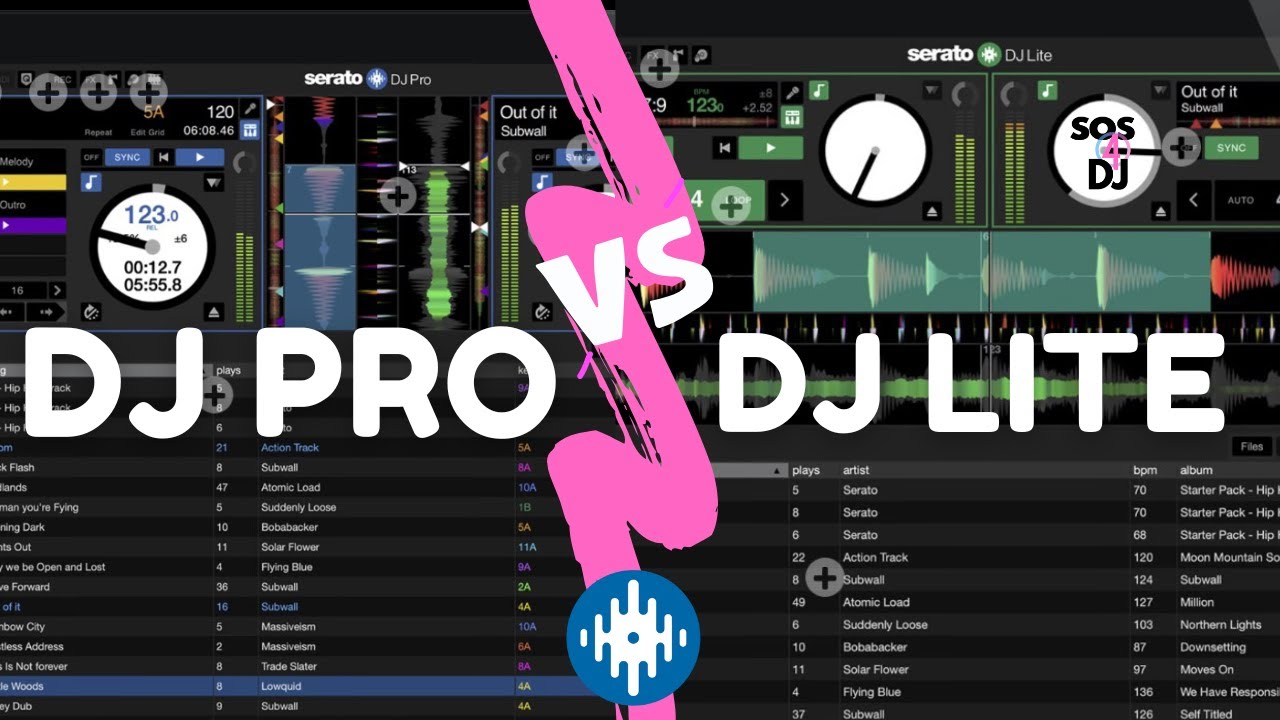 Serato Dj Lite vs DJ Pro Le differenze
