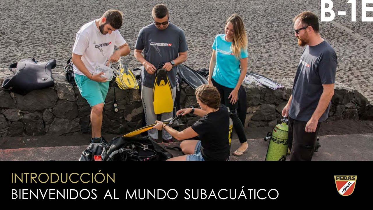 Buceador 1 estrella (FEDAS): Introducción. BIENVENIDOS AL MUNDO SUBACUÁTICO