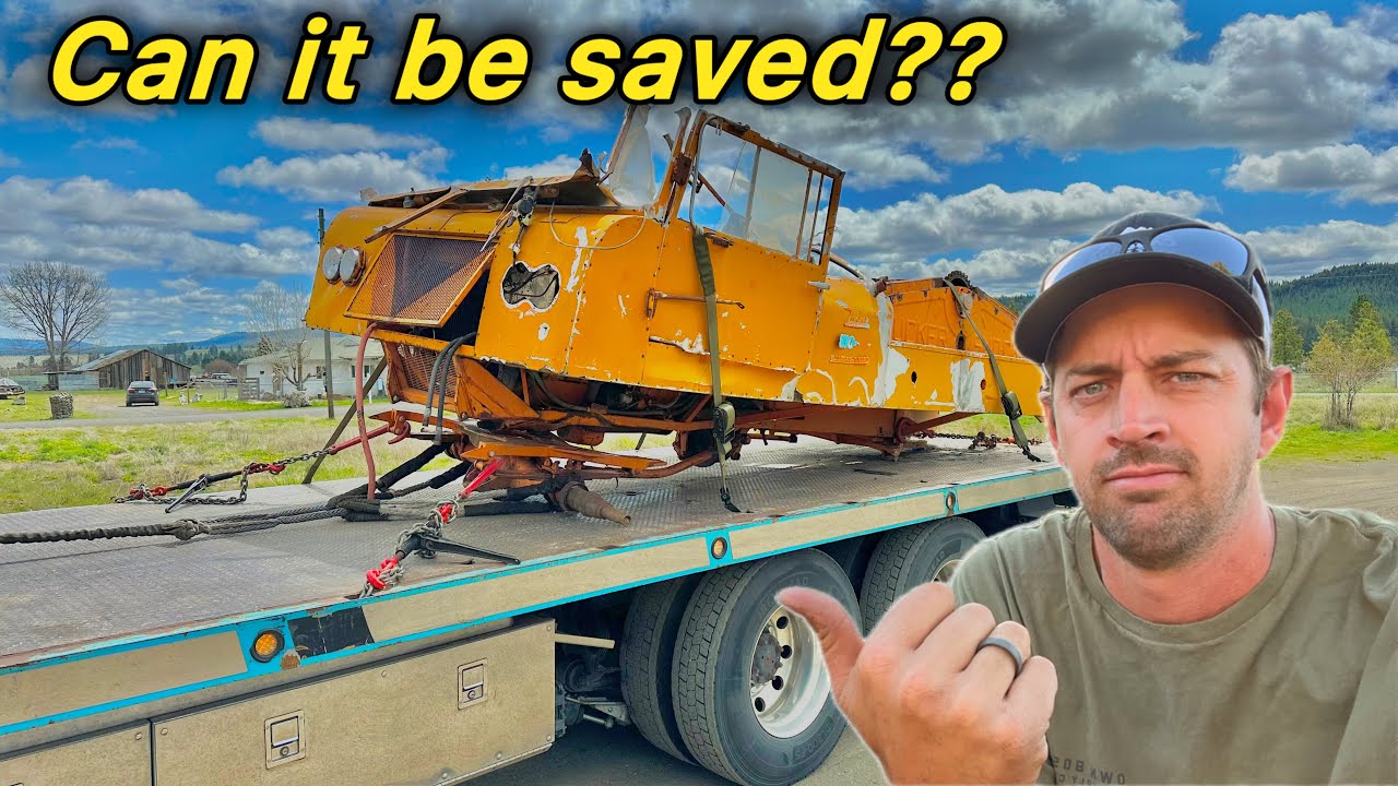 Did We Find Treasure Or Scrap Metal With This Rare Classic Snowcat??