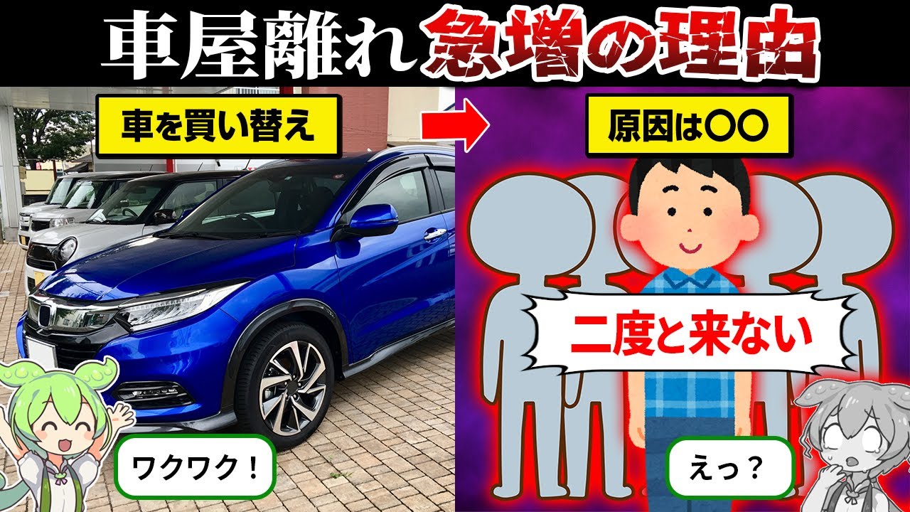 なぜ10万キロ超えでも車を買い替えない人が続出してるのか？【ずんだもん＆ゆっくり解説】