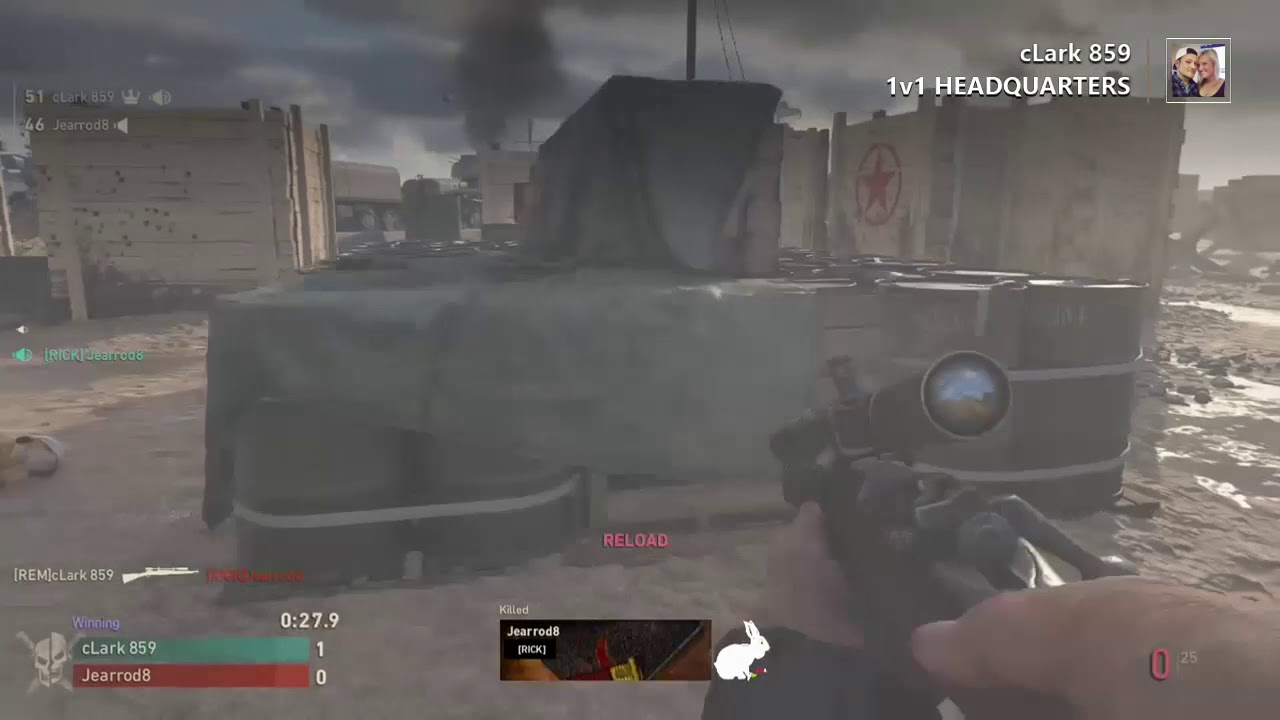Call of Duty WW2 1V1 QUICK SCOPING