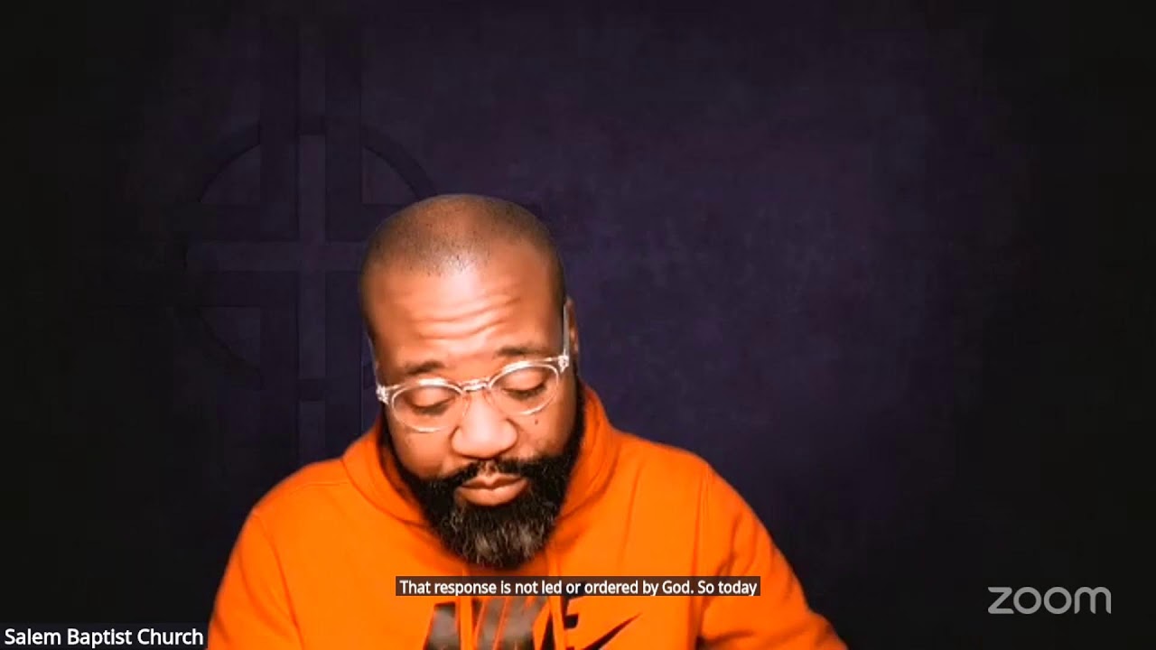 Prayer With The Pastor - Rev. Dr. Jarvis Ellis Salem Baptist Church Omaha NE