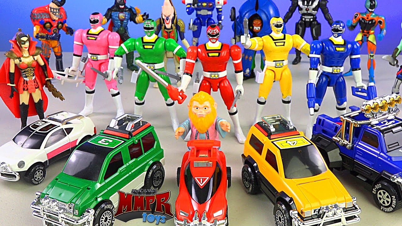 Power Rangers Turbo Toys! Gekisou Sentai Carranger DVD, Red Speeder Crash!