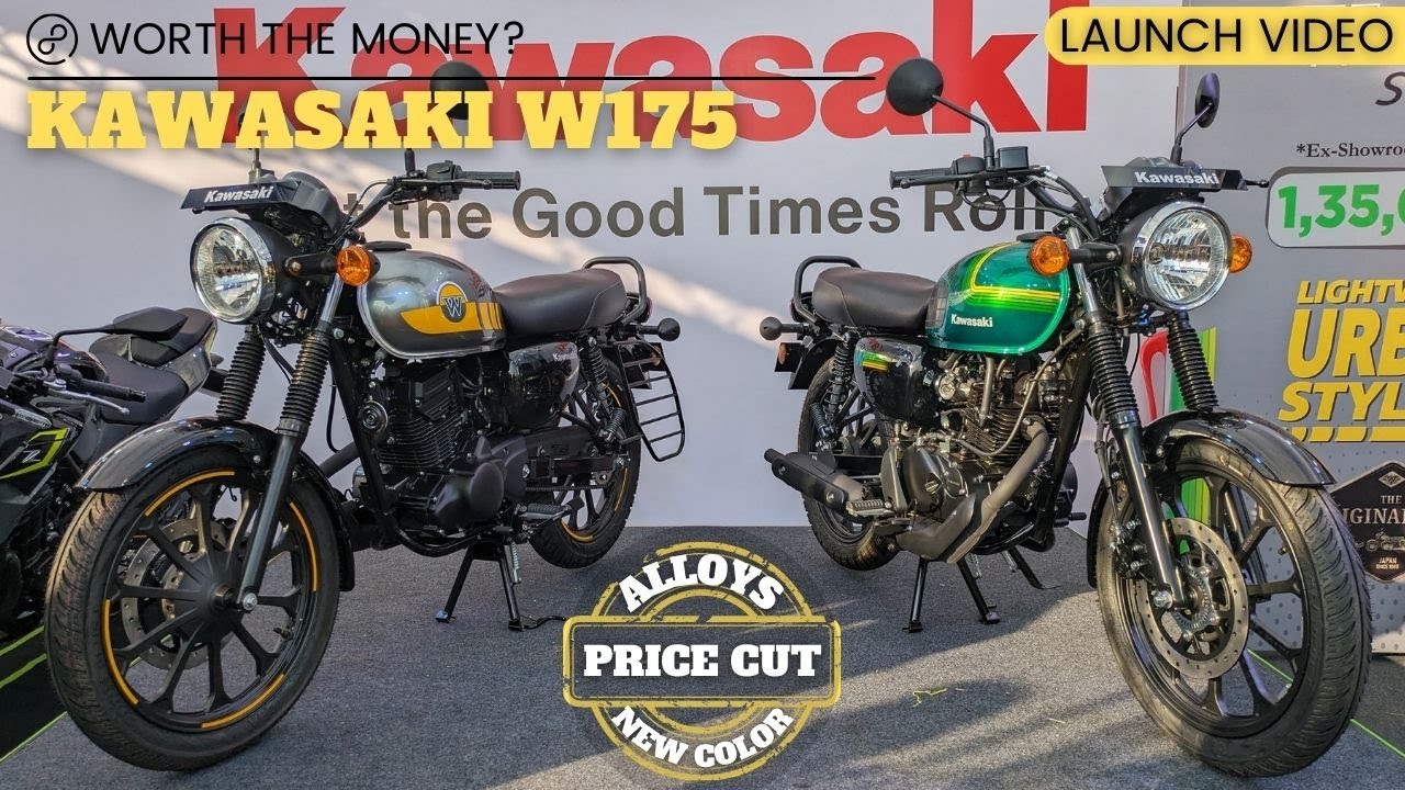 2024 Kawasaki W175 Street Launched With Price Cut || Quick Walkaround First Look India Review