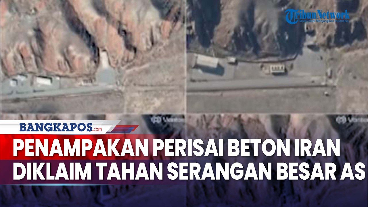 Iran Tunjukkan Perisai Beton di Kompleks Militer Parchin, Diklaim Tahan Serangan Besar AS