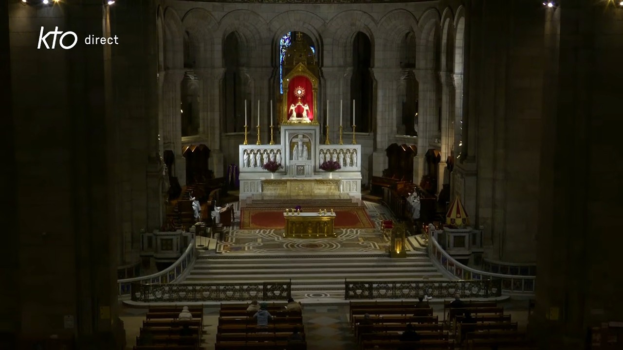 Prière du Milieu du Jour du 27 février 2026 au Sacré-Coeur de Montmartre