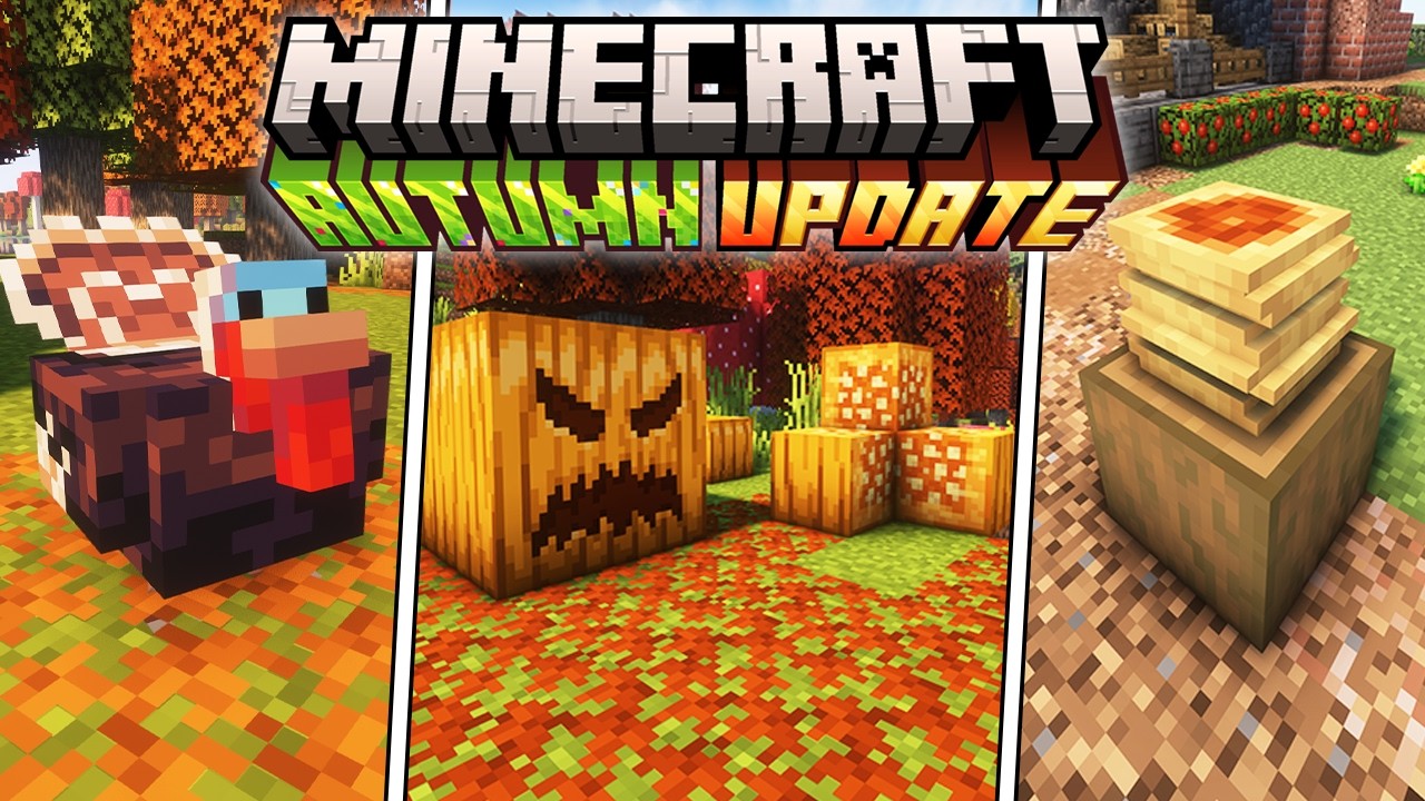 The Perfect Minecraft Autumn Update | Autumnity Full Showcase