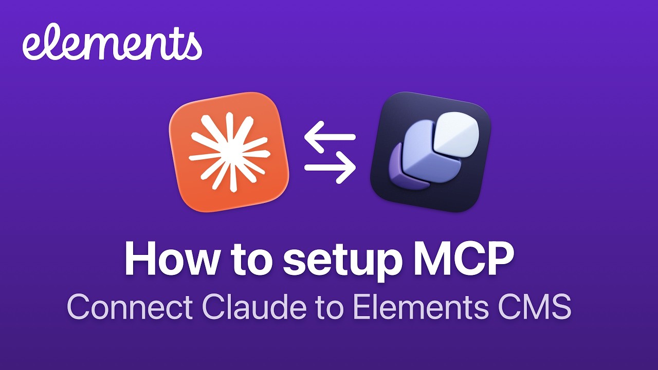 Как подключить Claude Desktop к Elements CMS через MCP