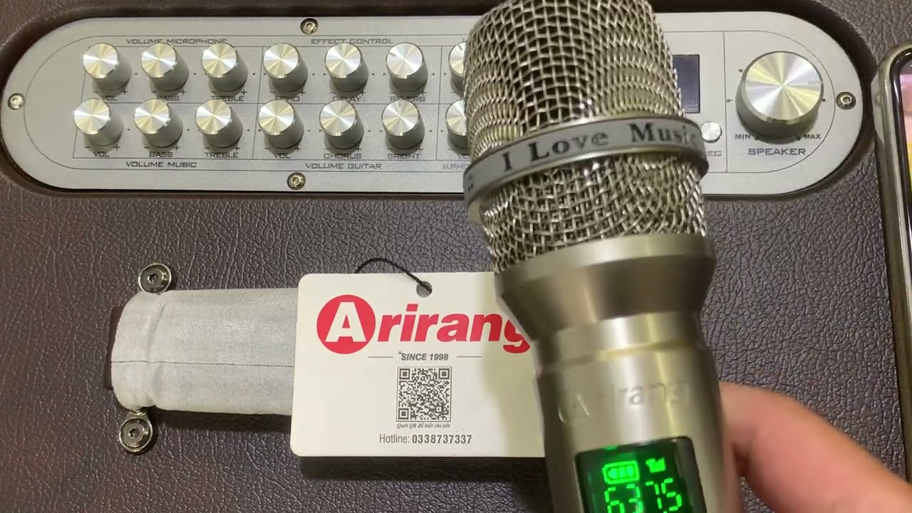Chức năng các nút cân chỉnh âm thanh Bộ loa di động Arirang MB2 Pro+