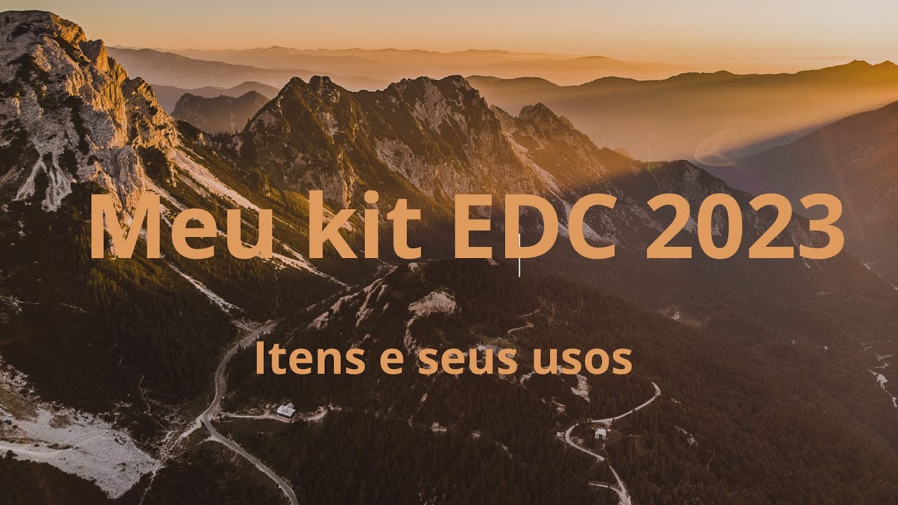 Meu kit EDC 2023