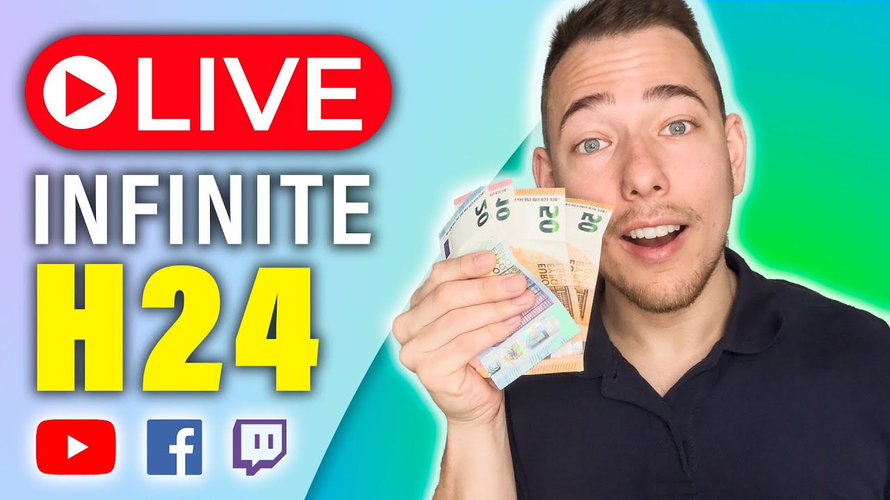GUADAGNARE ONLINE ED AUMENTARE ISCRITTI CON LIVE STREAMING INFINITE H24 | Tutorial @juststreampro