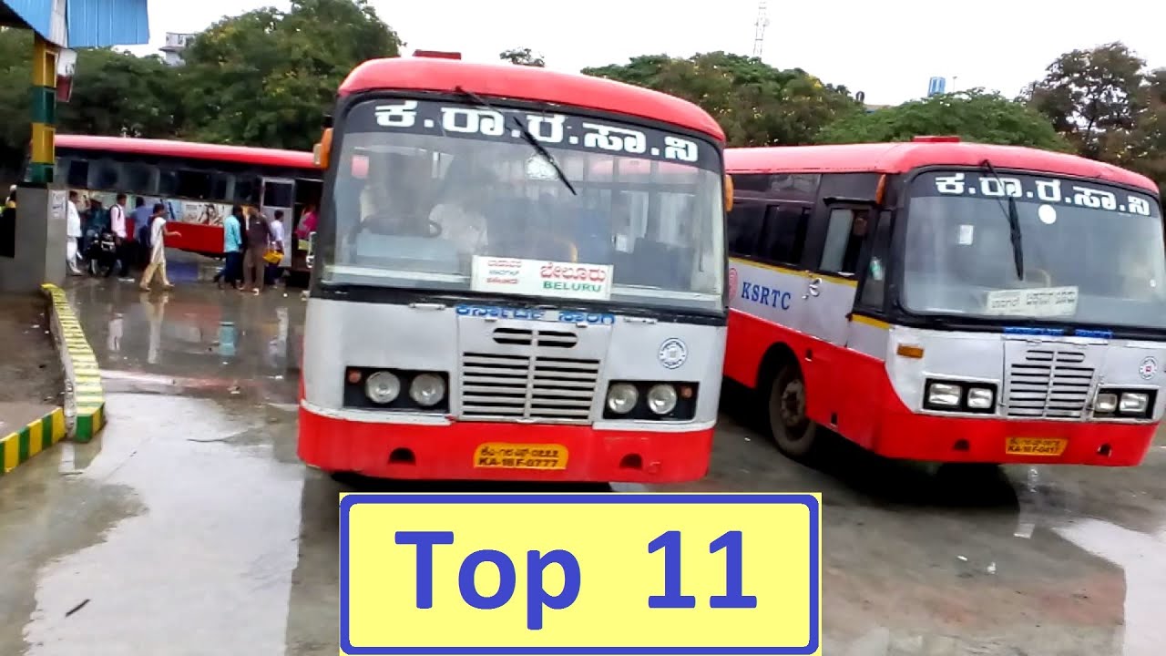 Top 11 Longest Routes of KSRTC Sarige (Express) Buses