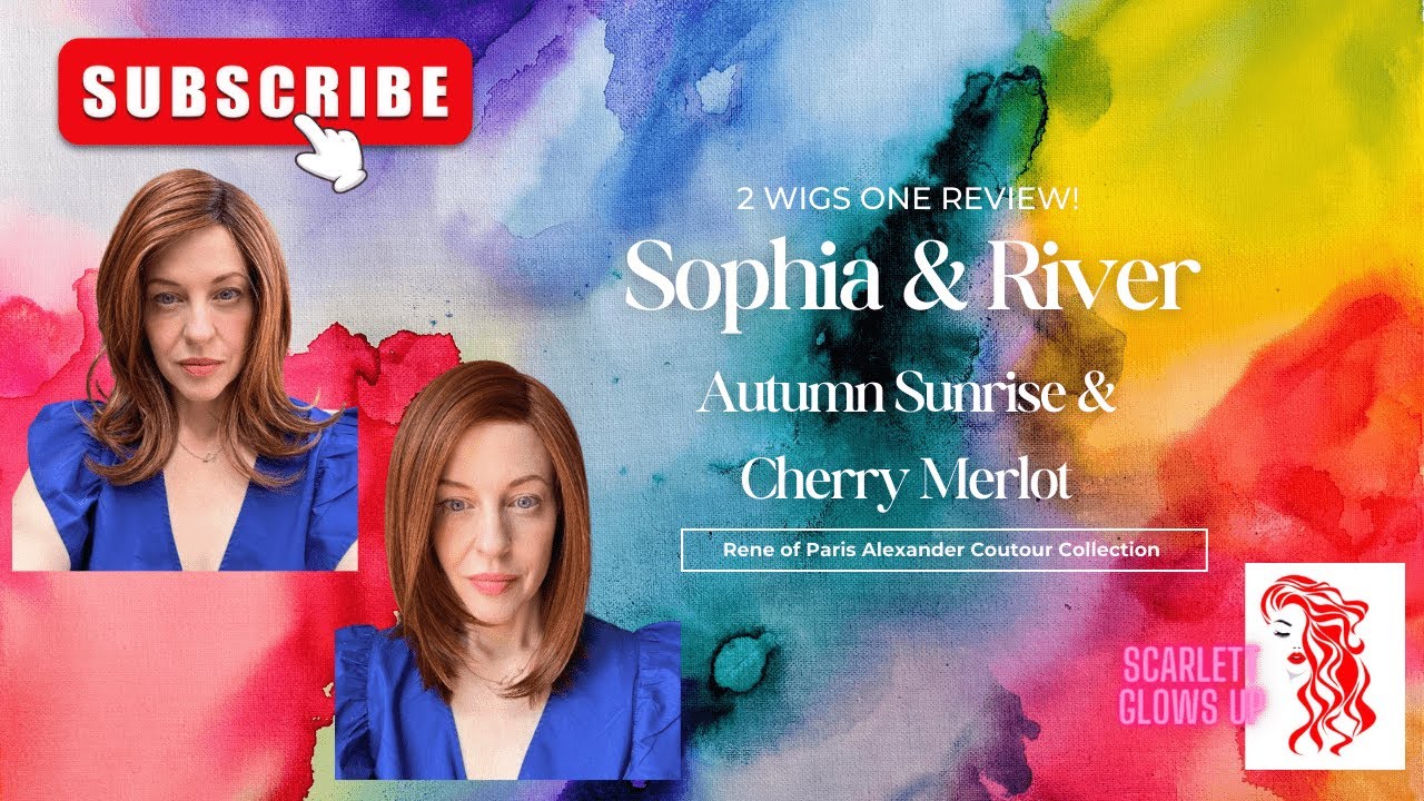 Designer Brand/Budget Price! 2 for 1 Wig Review: River and Sophia in 2 reds Rene of Paris
