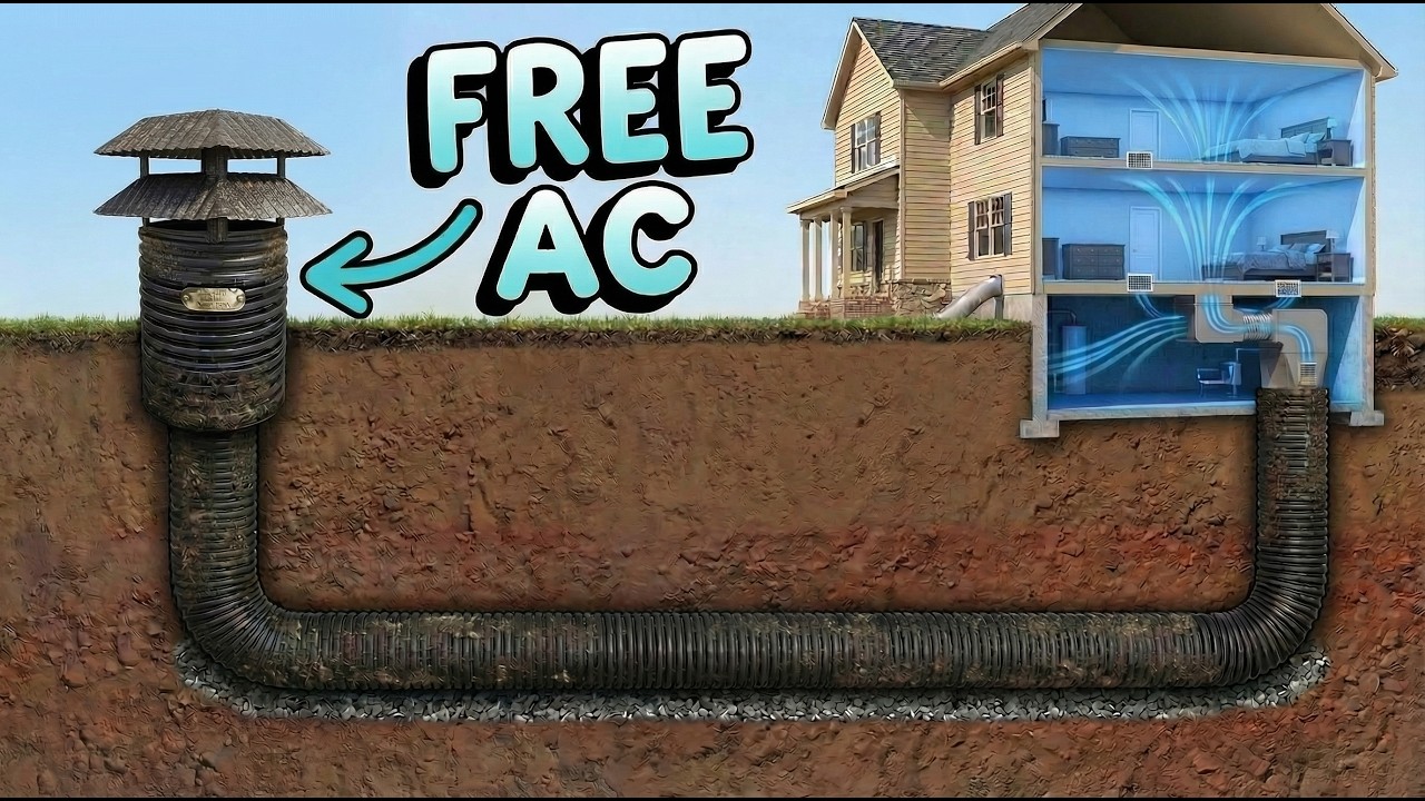 This Pipe Cools Your Home for FREE. Why Is It Illegal in Most States?