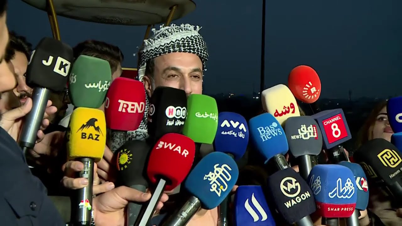راستەخۆ...مەراسیمی کردنەوەی ئاگری نەورۆز لەسەر قەڵای هەولێر