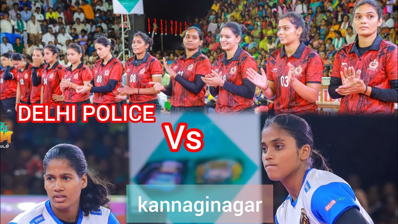 கண்ணகிநகர் #KANNAGINAGAR VS #CISF DELHI POLICE URANGANPATTY..