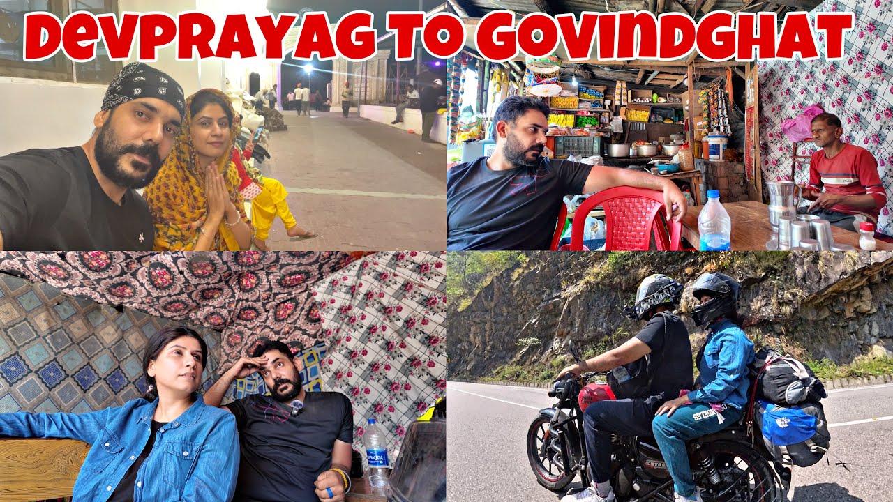 Finally Khatarnaak Ride Ke Baad Pahunch Gaye Govindghat || Yatra Shri Hemkunt Sahib Day 2