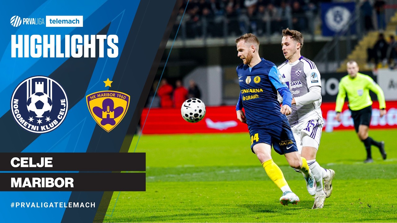 Celje 1-0 Maribor | 28. krog 2025/26 #PrvaLigaTelemach