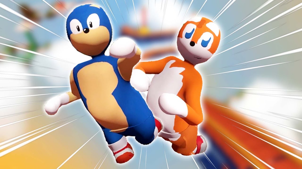 SONIC AND TAILS SAVE THE WORLD! (Human Fall Flat)