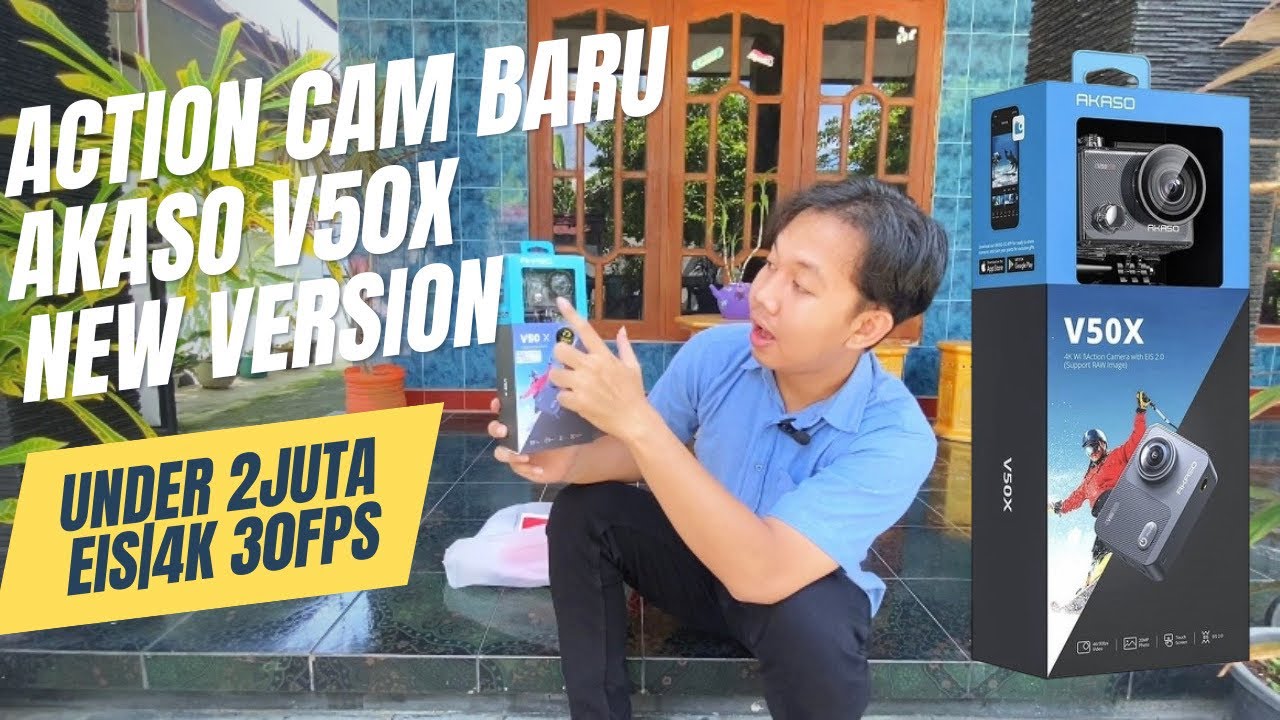 BELI ACTION CAM BARU|AKASO V50X NEW VERSION|WORT IT UNTUK 2025?
