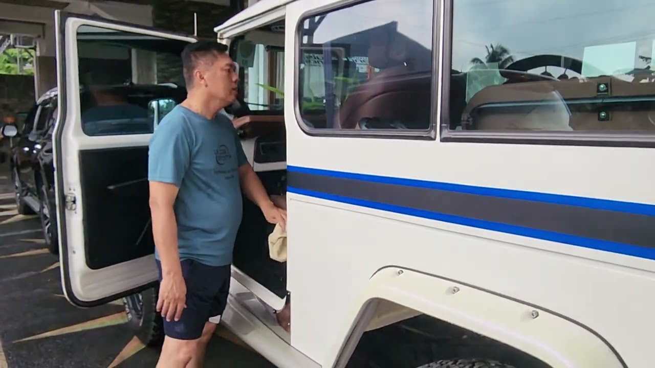 Hardtop tua 1978 FJ40 dibangun dgn inovasi menjadi BJ 43 Turbo..