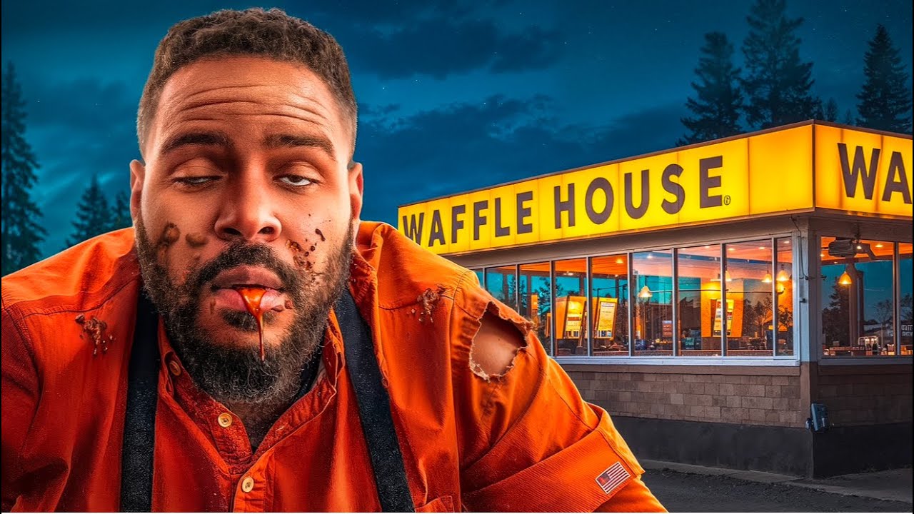 I Survived 24 HOURS Eating Waffle House.