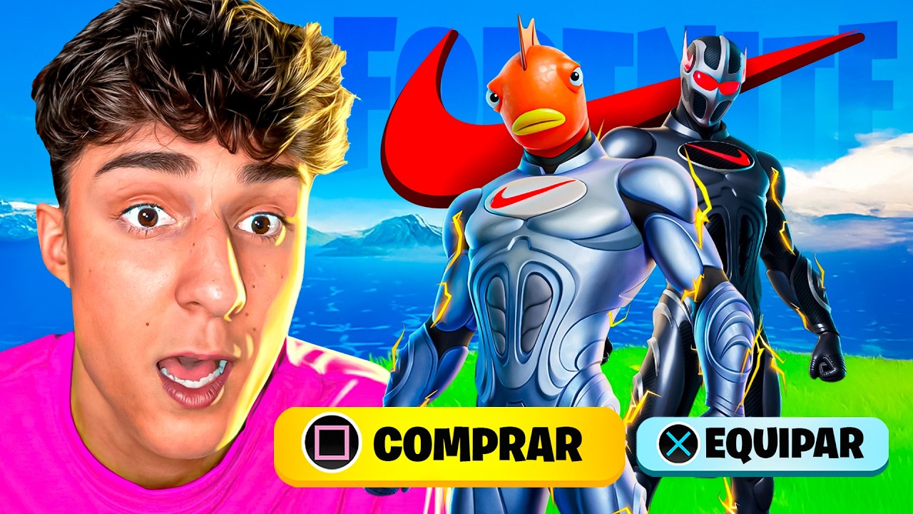 NUEVA SKIN de PALITO DE PESCADO de NIKE en EXCLUSIVA en FORTNITE 🤩