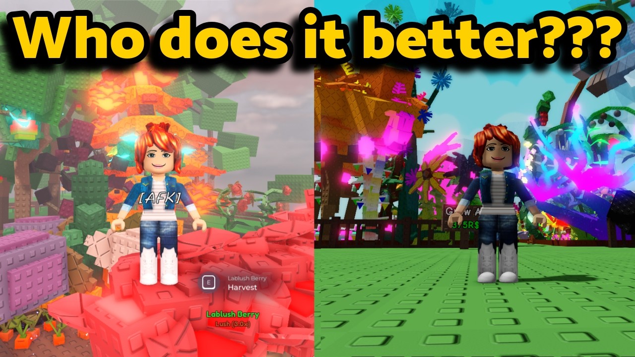 🤪 Garden Horizons vs. Grow a Garden: The Ultimate Admin Challenge!  VERTICAL