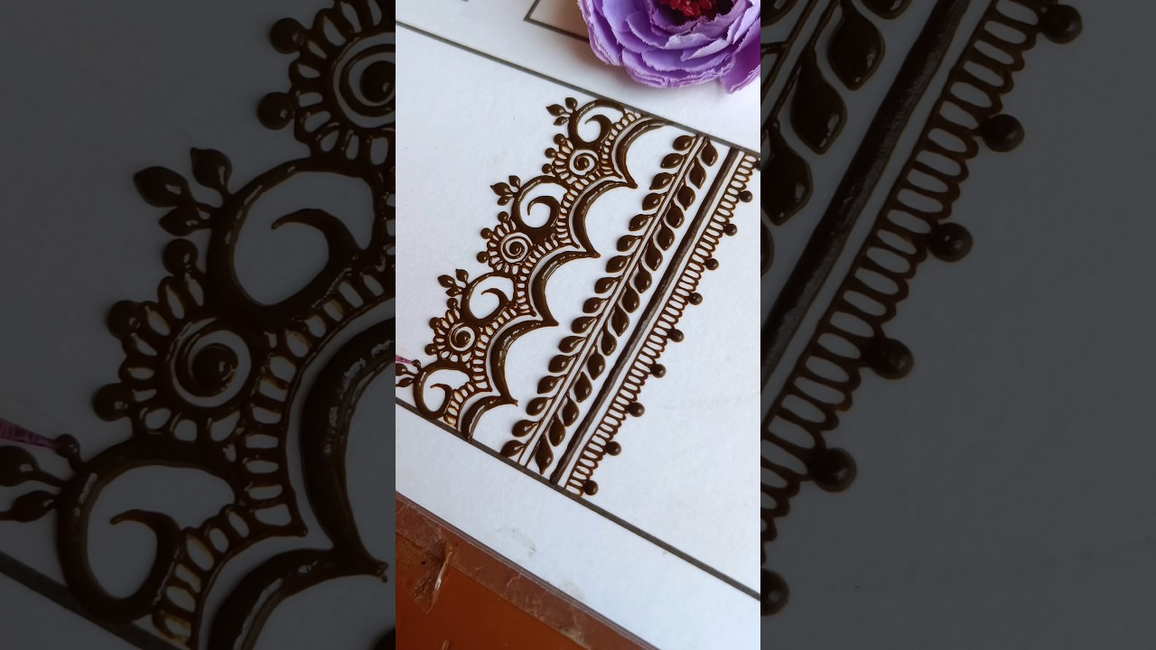 so so  lovely art 💫🌹🤓💥 henna design #kmdesigns