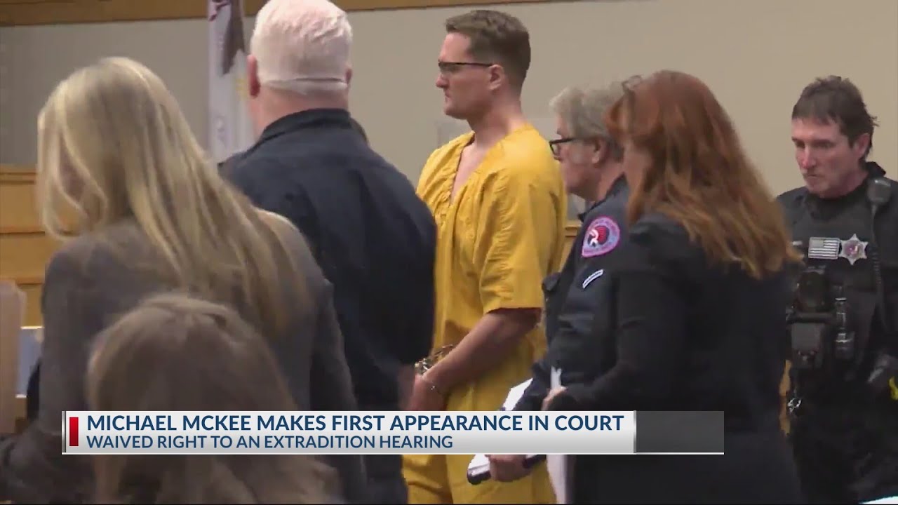 Michael McKee makes first appearance in court