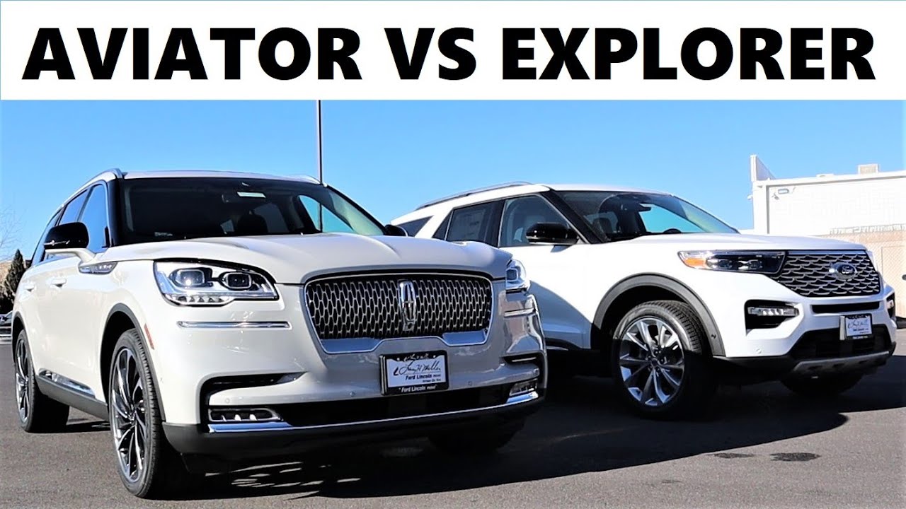2021 Lincoln Aviator Reserve Vs 2021 Ford Explorer Platinum: Is The Aviator Worth $16,000 More???