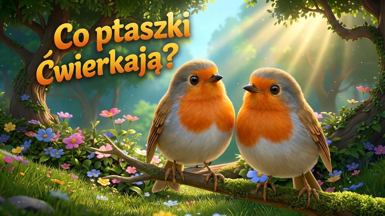 Wesoła Piosenka o Ptakach - Słowik, Kos, Dzięcioł i Inni Bohaterowie