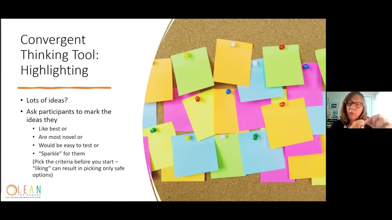 Convergent Thinking Tools: Highlighting and POINt
