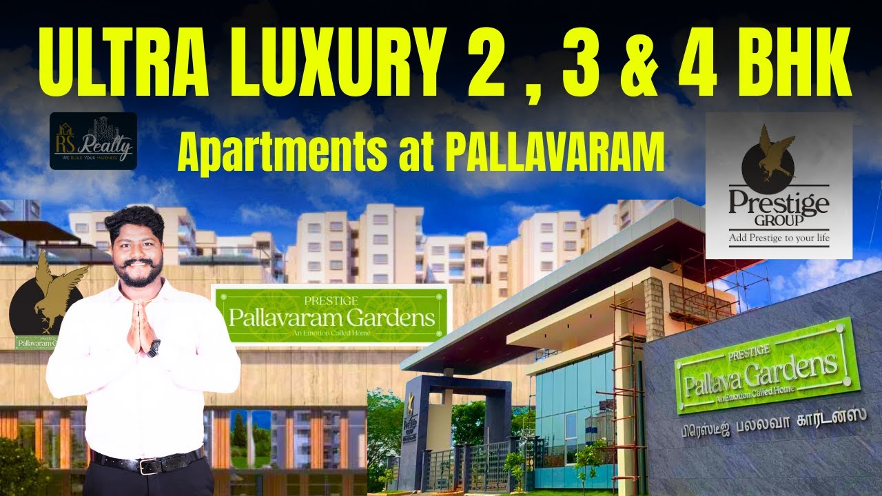 🏠2, 3 & 4 BHK Premium Apartments for Sale📍 Pallavaram–Thoraipakkam Radial Road (200 Ft Road)
