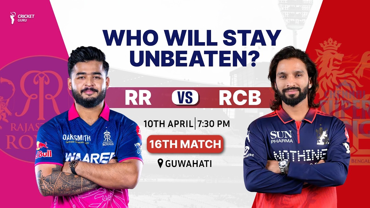 IPL 2026: RR vs RCB 16th Match PREVIEW, Playing 11, Pitch Report