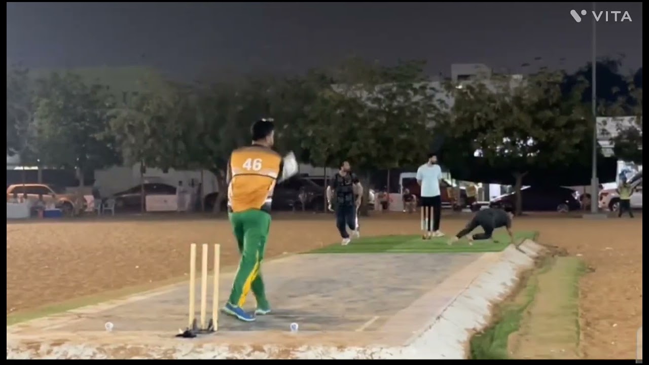 DUBAI POLICE CRICKET TAPE BALL TORNMNTS PRE QUTR FINAL WIN 
