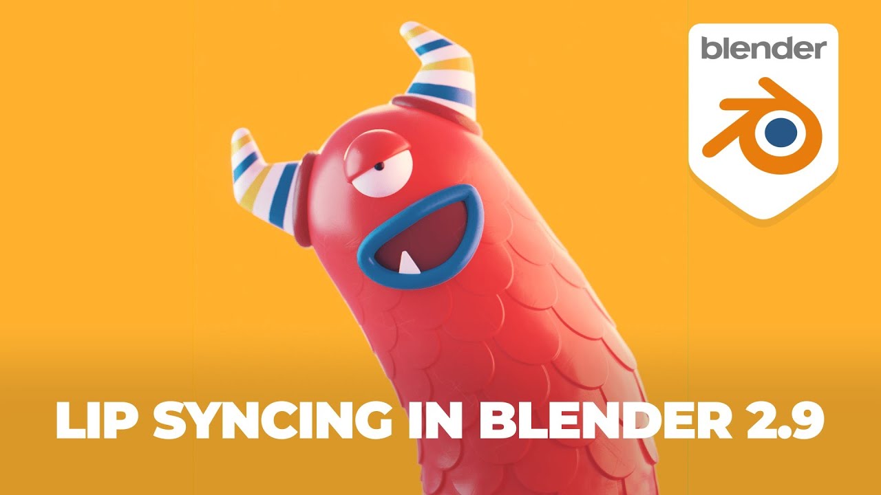 Риг и анимация синхронизации губ менее чем за пять минут в Blender 2.9