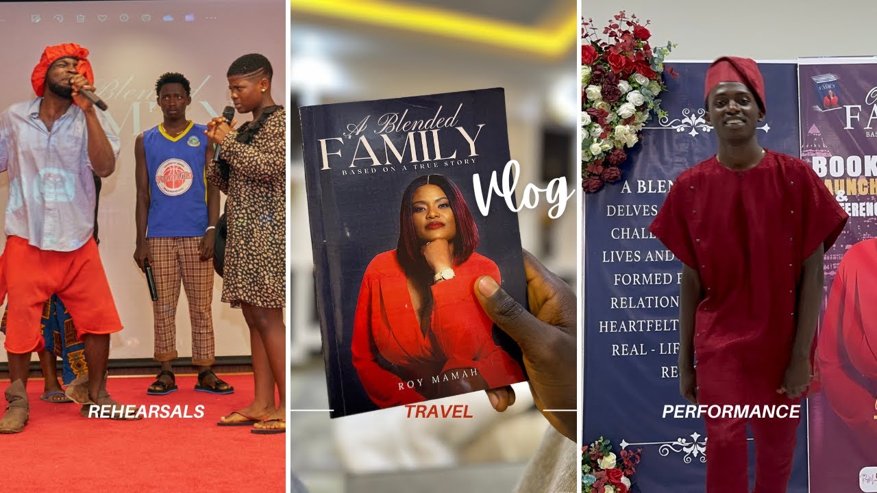 A BLENDED FAMILY By Roy Mamah | Vlog Series | Book Launch