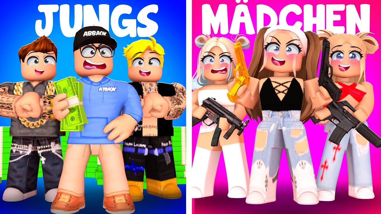 Jungs gegen Mädchen 😡 (XXL Brookhaven Roleplay)