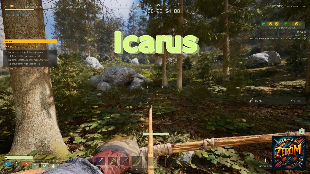 ICARUS Gameplay in 4K - Olympus Mission Dry Run (No Commentary)