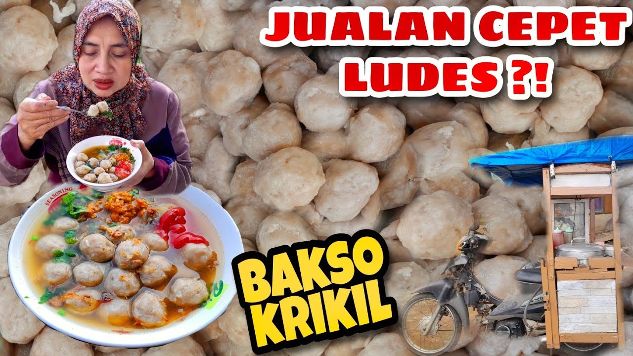 RESEP ASLI BAKSO KRIKIL | LANGSUNG DARI PENJUAL BAKSO‼️