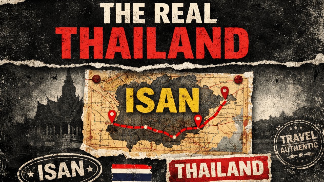 Путешествие по сельским районам Исана, Таиланд 🇹🇭 (Настоящий Таиланд)