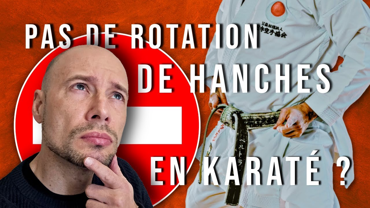 IL N'Y A PAS DE ROTATION DE HANCHE EN KARATE ⛔️ : ANALYSE DE LA MECANIQUE TECHNIQUE EN KARATE JKA