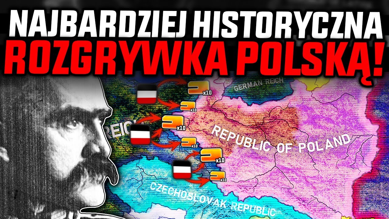 NAJBARDZIEJ HISTORYCZNA OBRONA POLSKI NA NAJWIĘKSZEJ MAPIE W HOI4!