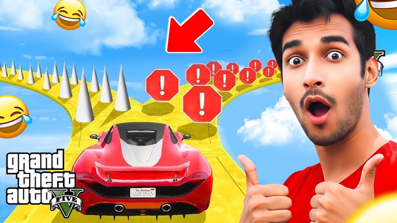 This GTA 5 Car Parkour Is ILLEGAL 😳