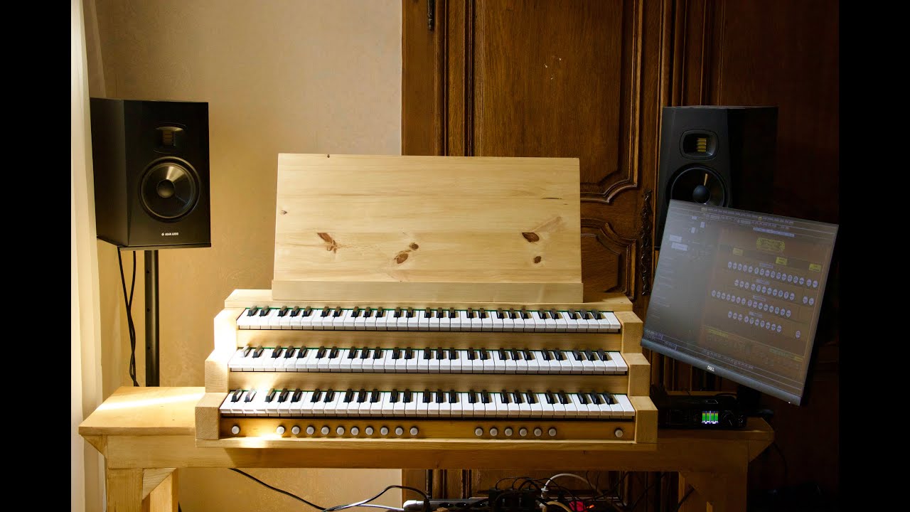 My home-made Hauptwerk Organ - César Franck Pièce Héroïque