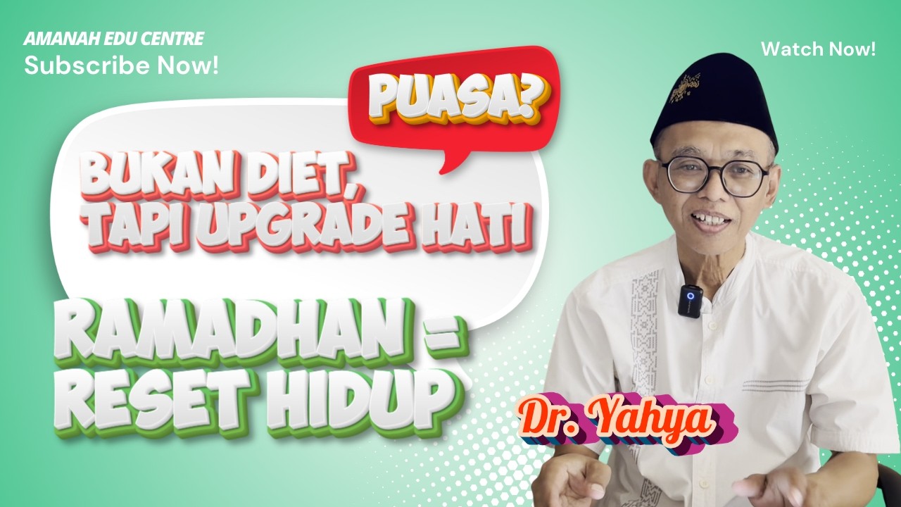 RAMADHAN STOP SCROLL!!! SAATNYA UPGRADE IMAN | DR. YAHYA